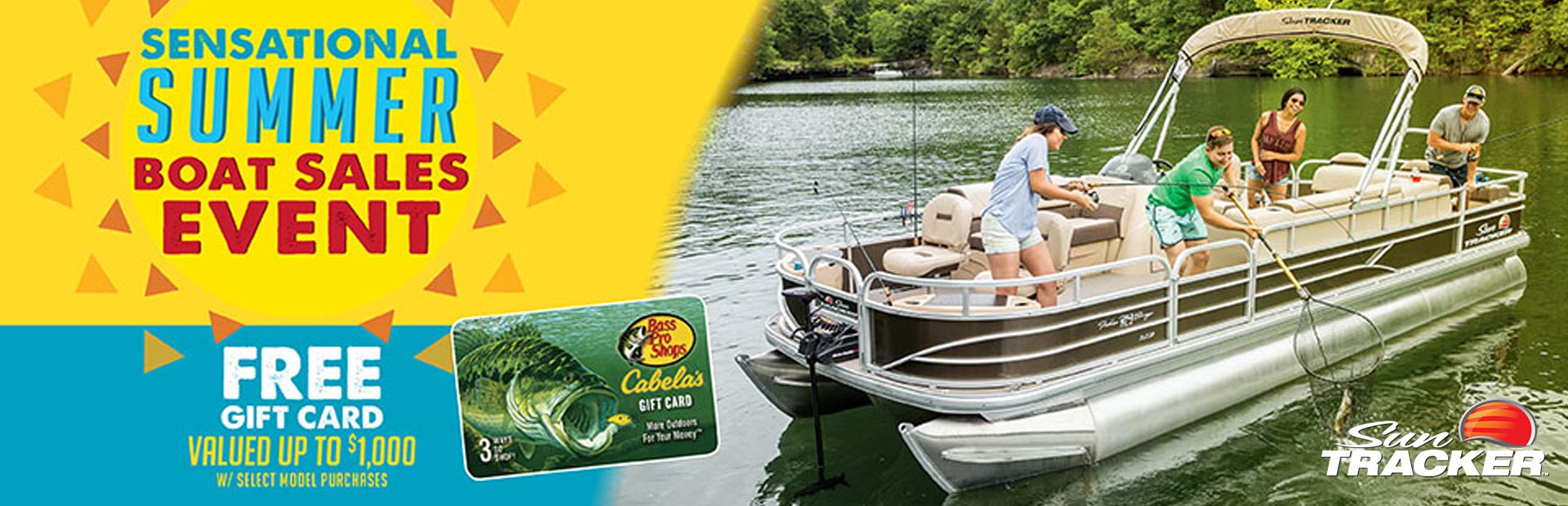 Sun Tracker: The Sensational Summer Boat Sales Event
